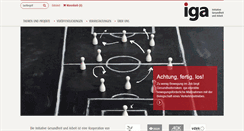 Desktop Screenshot of iga-info.de
