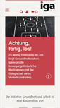 Mobile Screenshot of iga-info.de
